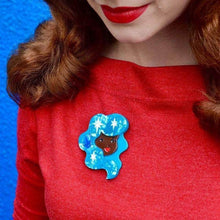 Load image into Gallery viewer, Erstwilder - Aquarius the Accepting Brooch (2018) - 20th Century Artifacts