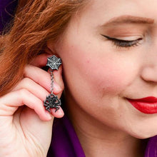 Load image into Gallery viewer, Erstwilder - Arachnid Adornments Spider Earrings (2020) - 20th Century Artifacts