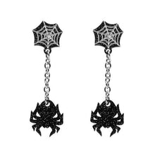 Load image into Gallery viewer, Erstwilder - Arachnid Adornments Spider Earrings (2020) - 20th Century Artifacts