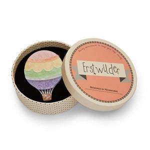 Erstwilder - Around the World Hot Air Balloon Brooch (2019) - 20th Century Artifacts