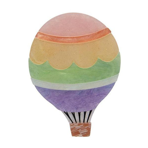 Erstwilder - Around the World Hot Air Balloon Brooch (2019) - 20th Century Artifacts