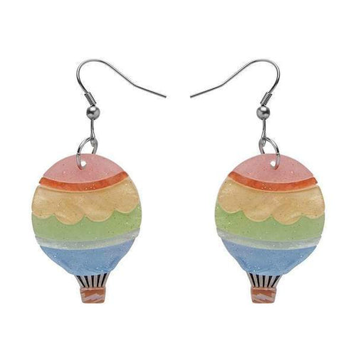 Erstwilder - Around the World Hot Air Balloon Earrings (2019) - 20th Century Artifacts