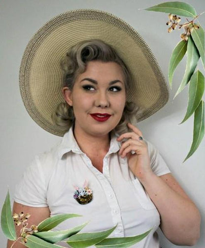 Erstwilder - Basket of Bilby Brooch (2017) - 20th Century Artifacts
