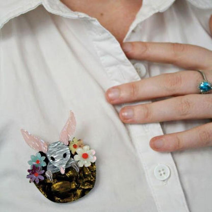 Erstwilder - Basket of Bilby Brooch (2017) - 20th Century Artifacts