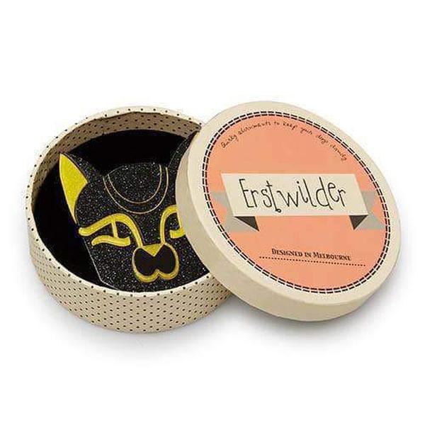 Erstwilder - Bast from the Past Cat Brooch (2017) - 20th Century Artifacts