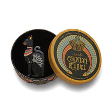 Load image into Gallery viewer, Erstwilder - Bastet the Protector Brooch - 20th Century Artifacts