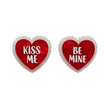 Load image into Gallery viewer, Erstwilder - Be Mine, Valentine Earrings (2020) - 20th Century Artifacts