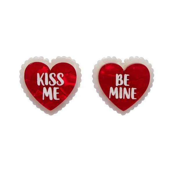 Erstwilder - Be Mine, Valentine Earrings (2020) - 20th Century Artifacts