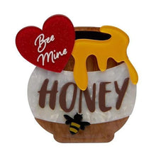 Load image into Gallery viewer, Erstwilder - Bee Mine, Honey Brooch (2020) - 20th Century Artifacts