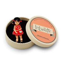 Load image into Gallery viewer, Erstwilder - Bendy Wendy Doll Brooch (2018) - 20th Century Artifacts