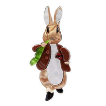 Load image into Gallery viewer, Erstwilder - Benjamin Bunny Brooch (2019) - 20th Century Artifacts