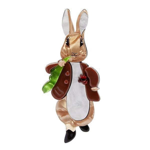 Erstwilder - Benjamin Bunny Brooch (2019) - 20th Century Artifacts