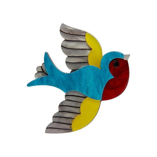 Erstwilder - Betty Jo Sparrow Brooch (2020) - 20th Century Artifacts