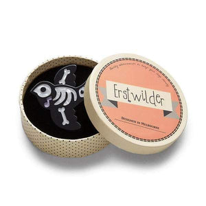 Erstwilder - Birdie Boo Sparrow Brooch (2018) - 20th Century Artifacts