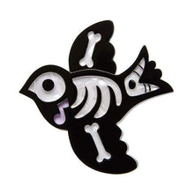 Load image into Gallery viewer, Erstwilder - Birdie Boo Sparrow Brooch (2018) - 20th Century Artifacts
