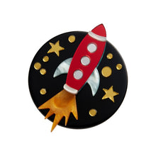 Load image into Gallery viewer, Erstwilder - Blast Off! Mini Brooch - 20th Century Artifacts