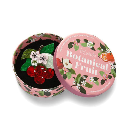 Erstwilder - Blossoming Cherries Brooch (2023) - 20th Century Artifacts