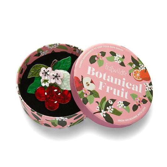 Erstwilder - Blossoming Cherries Brooch (2023) - 20th Century Artifacts