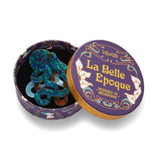 Load image into Gallery viewer, Erstwilder - Blue Blood Octopus Brooch - 20th Century Artifacts