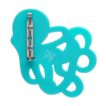 Load image into Gallery viewer, Erstwilder - Blue Blood Octopus Brooch - 20th Century Artifacts