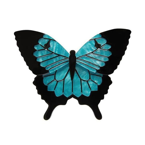 Erstwilder - Blue Emperor Butterfly Brooch (2020) - 20th Century Artifacts