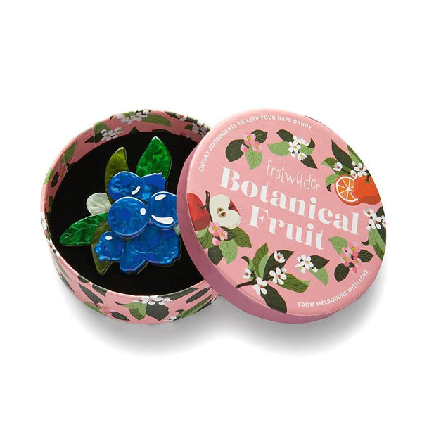 Erstwilder - Blueberry Hill Brooch - 20th Century Artifacts