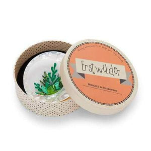 Erstwilder - Botanical Abode Terrarium Brooch - 20th Century Artifacts