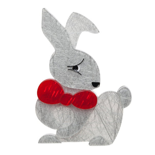 Erstwilder - Bouncing Bianca Bunny Brooch (2014) - 20th Century Artifacts