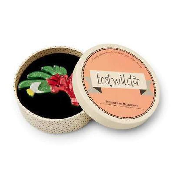 Erstwilder - Bouncing Botannical Kangaroo Paw Brooch (2018) - 20th Century Artifacts