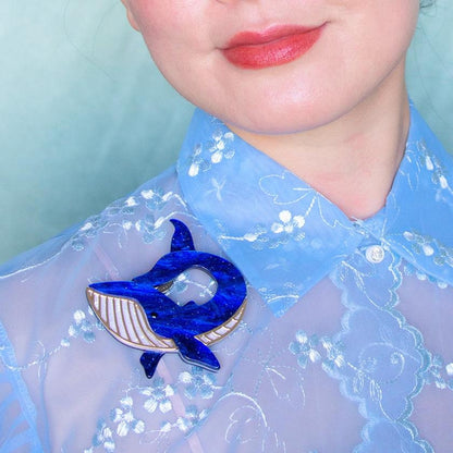 Erstwilder - Boundless Sea Whale Brooch (2023) - 20th Century Artifacts