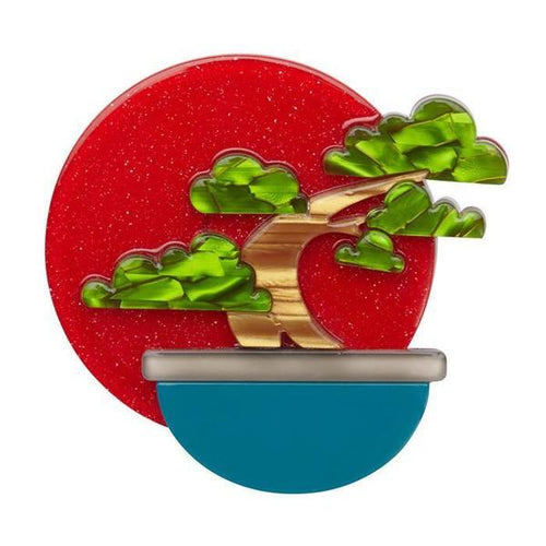 Erstwilder - Breathtaking Bonsai Brooch (2017) - 20th Century Artifacts