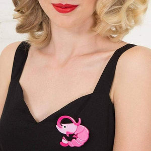 Erstwilder - Brian B Quaid Prawn Brooch (2018) - 20th Century Artifacts