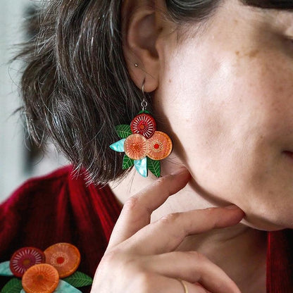 Erstwilder - Brilliant Blossoms Flowering Gum Drop Earrings (Jocelyn Proust) (2022) - 20th Century Artifacts