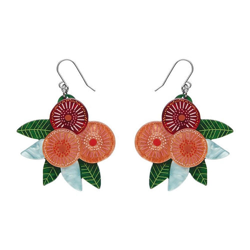 Erstwilder - Brilliant Blossoms Flowering Gum Drop Earrings (Jocelyn Proust) - 20th Century Artifacts