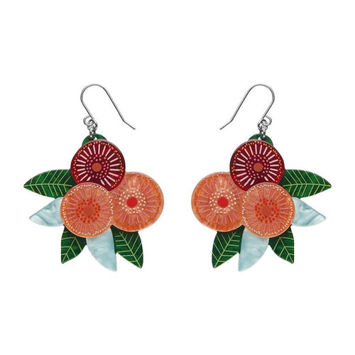 Erstwilder - Brilliant Blossoms Flowering Gum Drop Earrings (Jocelyn Proust) - 20th Century Artifacts