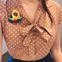Load image into Gallery viewer, Erstwilder - Bronte &amp; Bub Brooch (2016) - 20th Century Artifacts