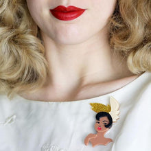 Load image into Gallery viewer, Erstwilder - Bronze Venus Josephine Baker Brooch (2019) - 20th Century Artifacts