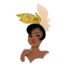 Load image into Gallery viewer, Erstwilder - Bronze Venus Josephine Baker Brooch (2019) - 20th Century Artifacts