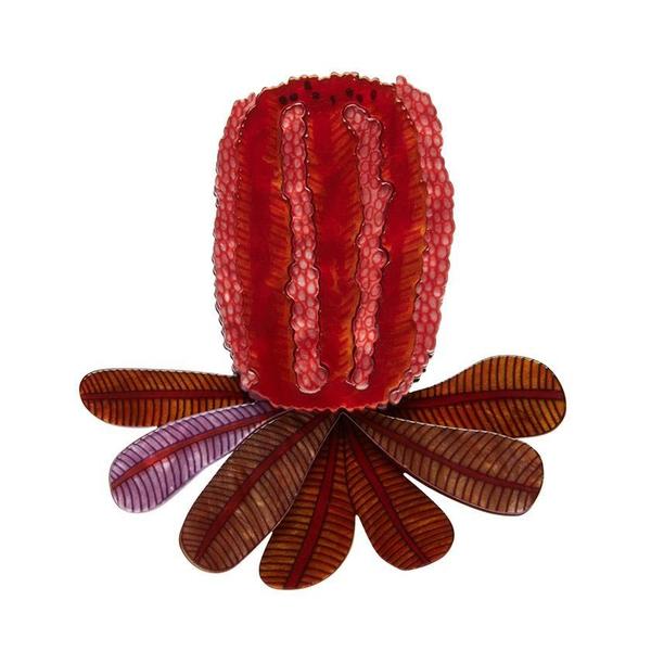 Erstwilder - Bushy Blush Brooch (Jocelyn Proust) - 20th Century Artifacts