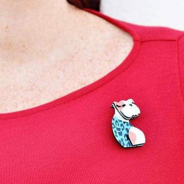 Erstwilder - Butch the Bulldog Brooch (2014) - 20th Century Artifacts