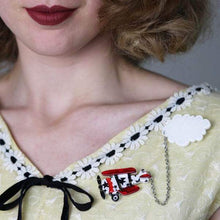 Load image into Gallery viewer, Erstwilder - Captain Cumulus Brooch (2018) - 20th Century Artifacts