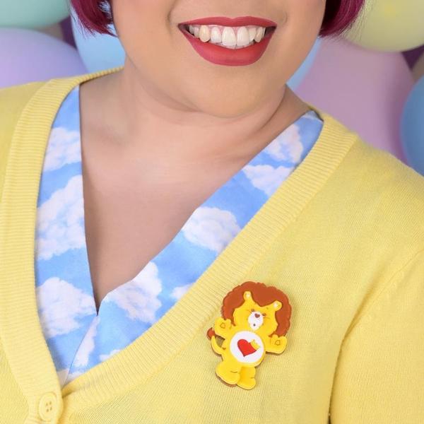 Erstwilder - Care Bears 1 - Brave Heart Lion™ Brooch (2020) - 20th Century Artifacts