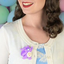 Load image into Gallery viewer, Erstwilder - Care Bears 1 - Bright Heart Raccoon Brooch (2020) - 20th Century Artifacts