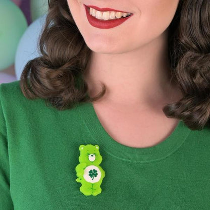 Erstwilder - Care Bears 1 - Good Luck Bear Brooch (2020) - 20th Century Artifacts