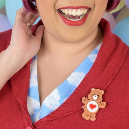 Erstwilder - Care Bears 1 - Tenderheart Bear Brooch (2020) - 20th Century Artifacts