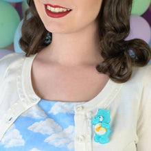 Load image into Gallery viewer, Erstwilder - Care Bears 1 - Wish Bear Brooch (2020) - 20th Century Artifacts
