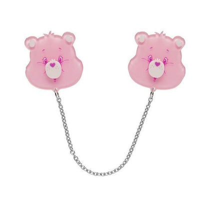 Erstwilder - Care Bears 2 - Cheer Bear™ Smiles Cardigan Clips (imperfect) - 20th Century Artifacts
