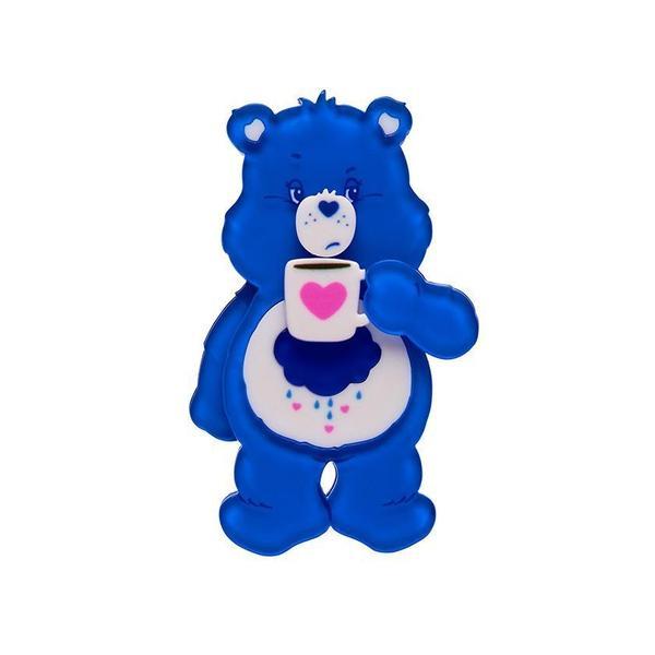 Erstwilder - Care Bears 2 - Good Morning, Grumpy Bear Brooch (Imperfect) - 20th Century Artifacts