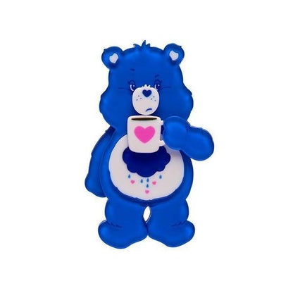Erstwilder - Care Bears 2 - Good Morning, Grumpy Bear Brooch (Imperfect) - 20th Century Artifacts