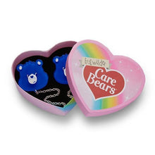 Load image into Gallery viewer, Erstwilder - Care Bears 2 - Grumpy Bear™ Cardigan Clips (imperfect) - 20th Century Artifacts
